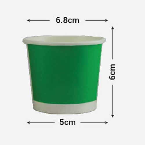 6 Oz (180ml) PLA Paper Cup