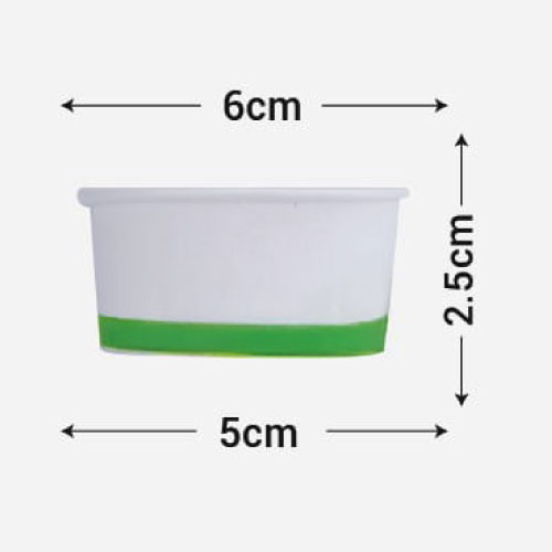 8 Oz Ripple PLA Paper Cup
